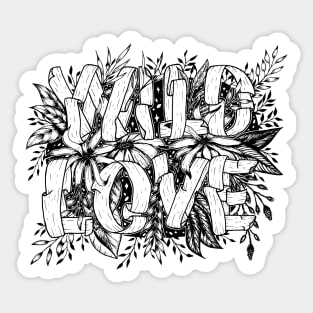 Wild Love Sticker